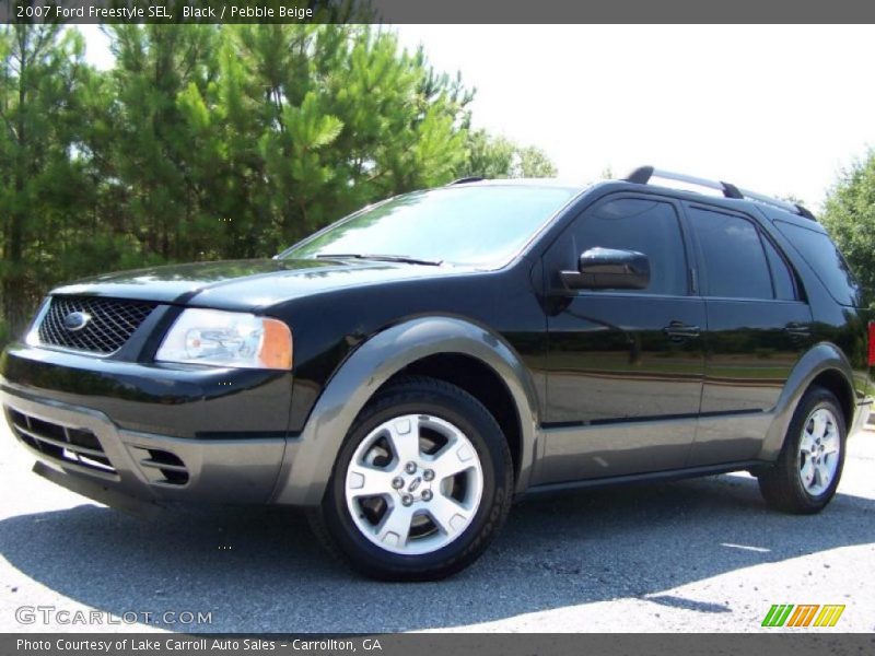 Black / Pebble Beige 2007 Ford Freestyle SEL