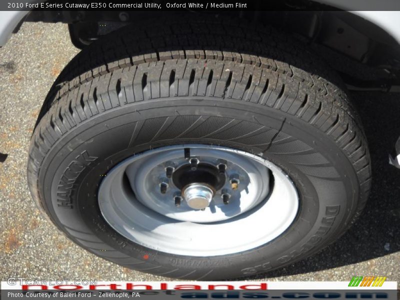 Oxford White / Medium Flint 2010 Ford E Series Cutaway E350 Commercial Utility