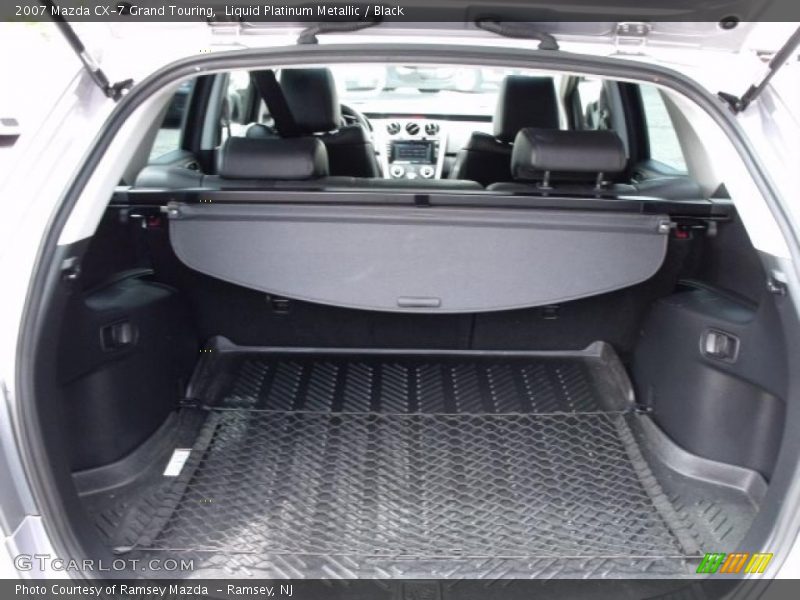 Liquid Platinum Metallic / Black 2007 Mazda CX-7 Grand Touring