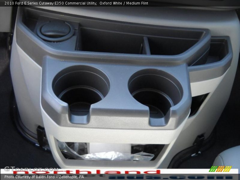 Oxford White / Medium Flint 2010 Ford E Series Cutaway E350 Commercial Utility