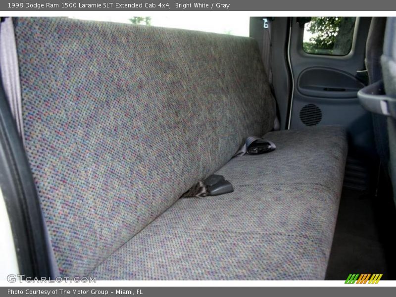 Bright White / Gray 1998 Dodge Ram 1500 Laramie SLT Extended Cab 4x4