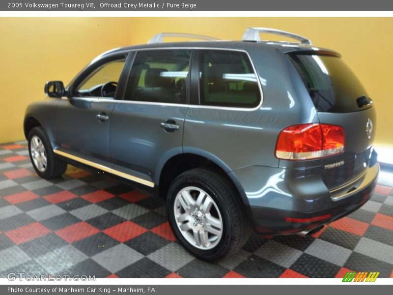 Offroad Grey Metallic / Pure Beige 2005 Volkswagen Touareg V8