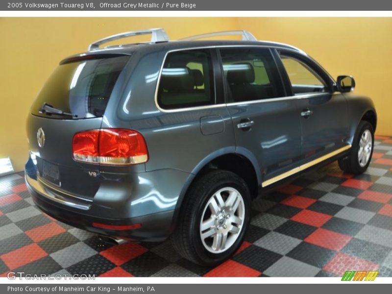 Offroad Grey Metallic / Pure Beige 2005 Volkswagen Touareg V8