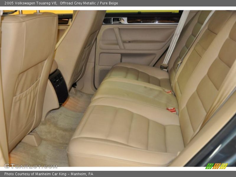 Offroad Grey Metallic / Pure Beige 2005 Volkswagen Touareg V8
