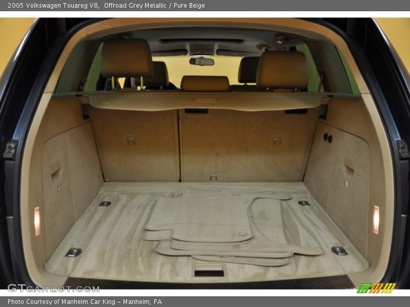 Offroad Grey Metallic / Pure Beige 2005 Volkswagen Touareg V8