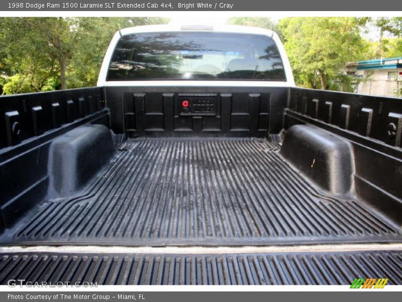 Bright White / Gray 1998 Dodge Ram 1500 Laramie SLT Extended Cab 4x4