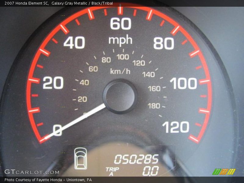 Galaxy Gray Metallic / Black/Tribal 2007 Honda Element SC