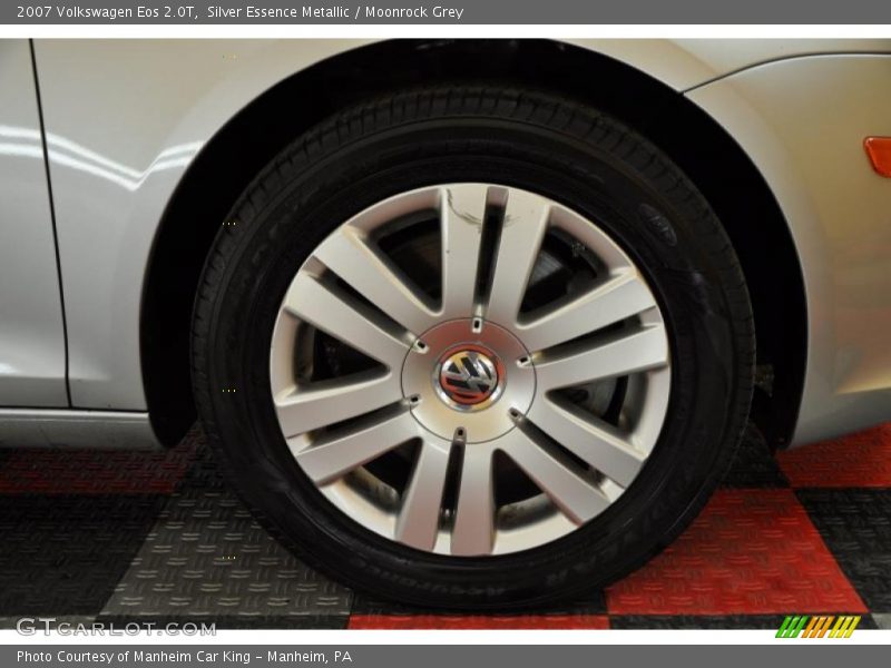 Silver Essence Metallic / Moonrock Grey 2007 Volkswagen Eos 2.0T