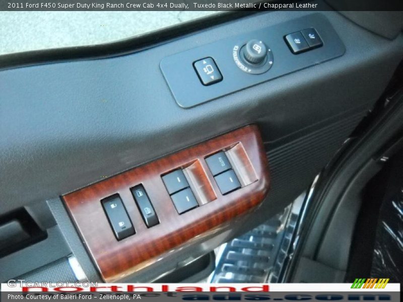 Tuxedo Black Metallic / Chapparal Leather 2011 Ford F450 Super Duty King Ranch Crew Cab 4x4 Dually