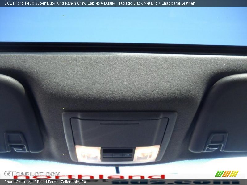 Tuxedo Black Metallic / Chapparal Leather 2011 Ford F450 Super Duty King Ranch Crew Cab 4x4 Dually