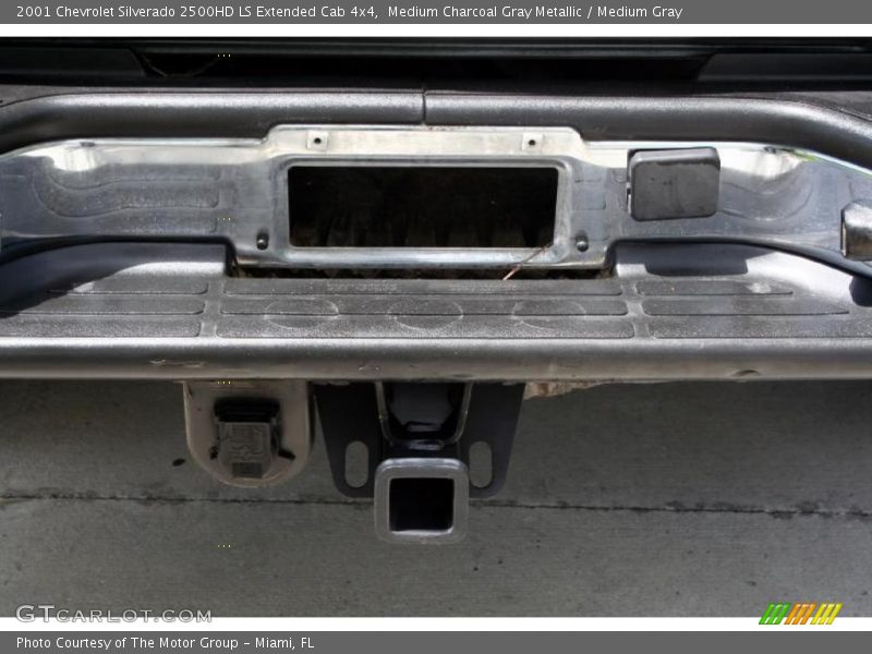 Medium Charcoal Gray Metallic / Medium Gray 2001 Chevrolet Silverado 2500HD LS Extended Cab 4x4
