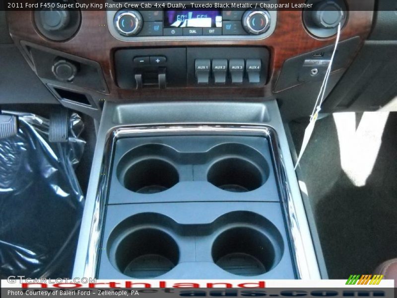 Tuxedo Black Metallic / Chapparal Leather 2011 Ford F450 Super Duty King Ranch Crew Cab 4x4 Dually