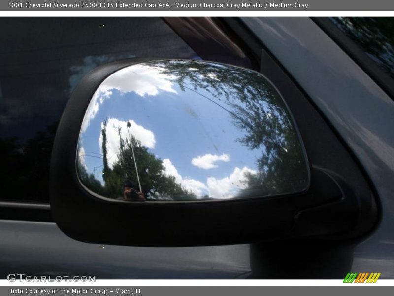Medium Charcoal Gray Metallic / Medium Gray 2001 Chevrolet Silverado 2500HD LS Extended Cab 4x4