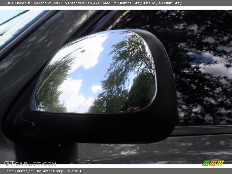 Medium Charcoal Gray Metallic / Medium Gray 2001 Chevrolet Silverado 2500HD LS Extended Cab 4x4