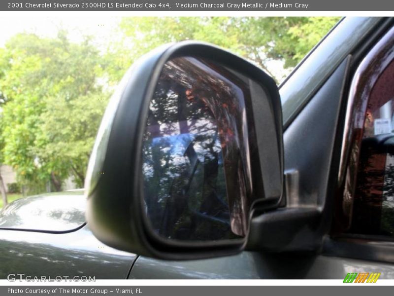 Medium Charcoal Gray Metallic / Medium Gray 2001 Chevrolet Silverado 2500HD LS Extended Cab 4x4