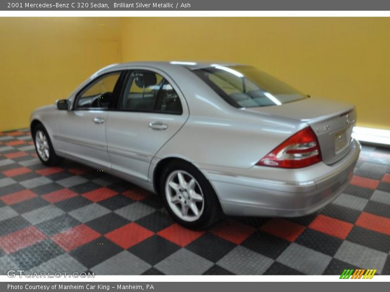 Brilliant Silver Metallic / Ash 2001 Mercedes-Benz C 320 Sedan