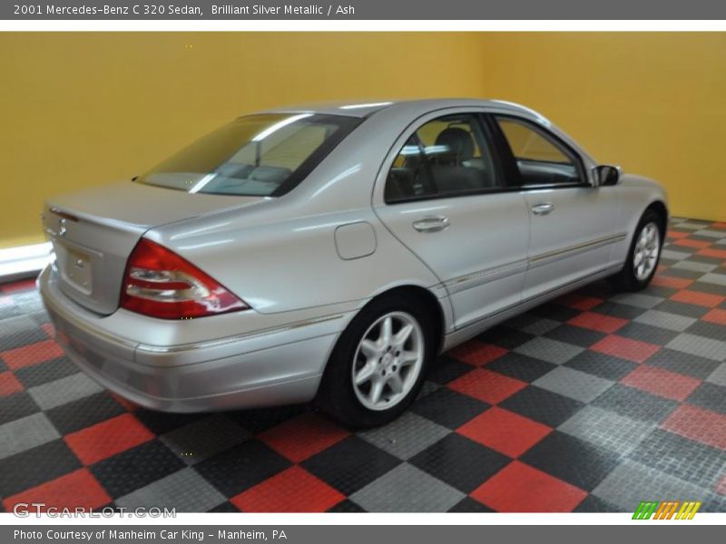 Brilliant Silver Metallic / Ash 2001 Mercedes-Benz C 320 Sedan