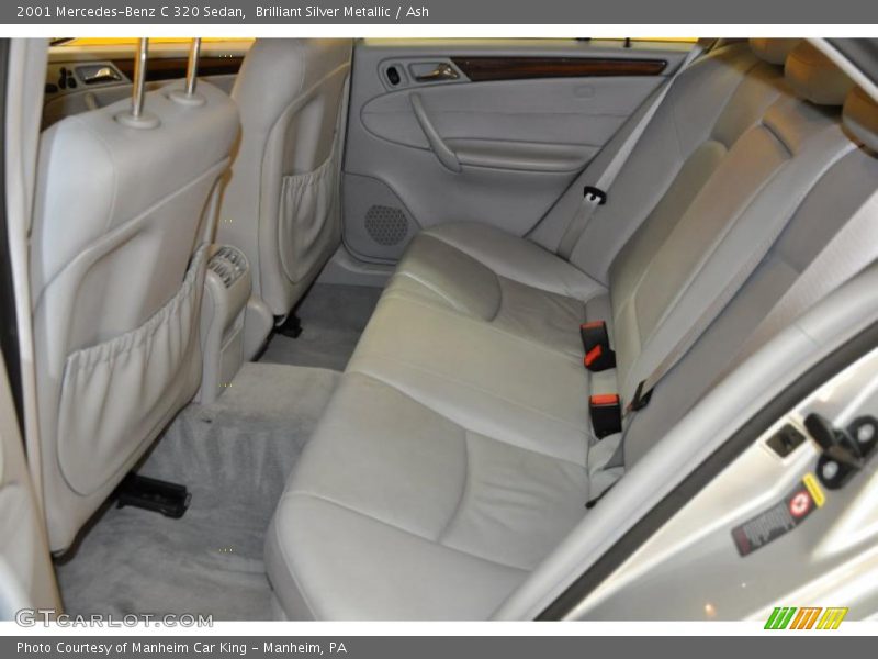 Brilliant Silver Metallic / Ash 2001 Mercedes-Benz C 320 Sedan