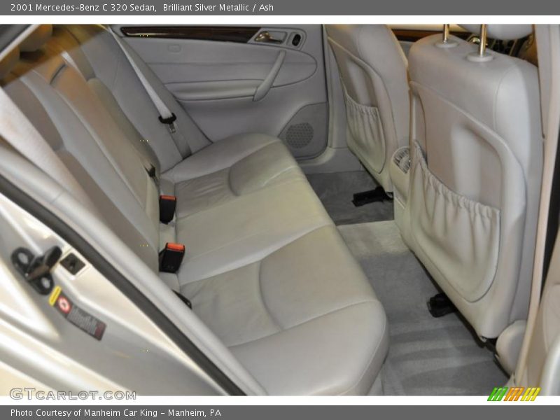 Brilliant Silver Metallic / Ash 2001 Mercedes-Benz C 320 Sedan