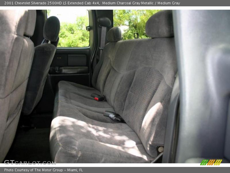 Medium Charcoal Gray Metallic / Medium Gray 2001 Chevrolet Silverado 2500HD LS Extended Cab 4x4