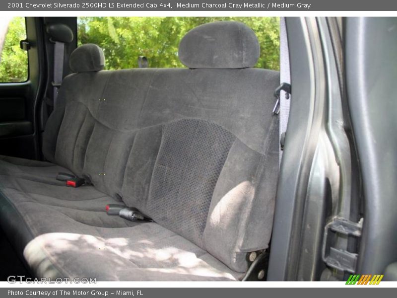 Medium Charcoal Gray Metallic / Medium Gray 2001 Chevrolet Silverado 2500HD LS Extended Cab 4x4