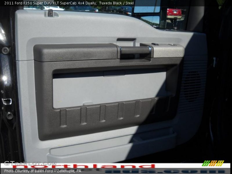 Tuxedo Black / Steel 2011 Ford F350 Super Duty XLT SuperCab 4x4 Dually