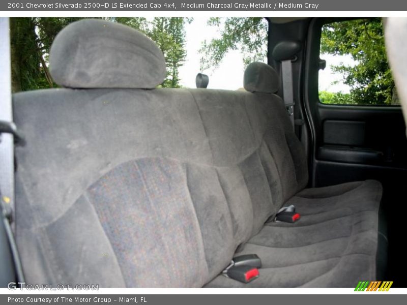 Medium Charcoal Gray Metallic / Medium Gray 2001 Chevrolet Silverado 2500HD LS Extended Cab 4x4