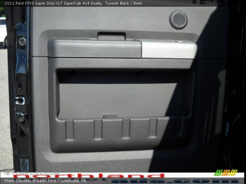 Tuxedo Black / Steel 2011 Ford F350 Super Duty XLT SuperCab 4x4 Dually
