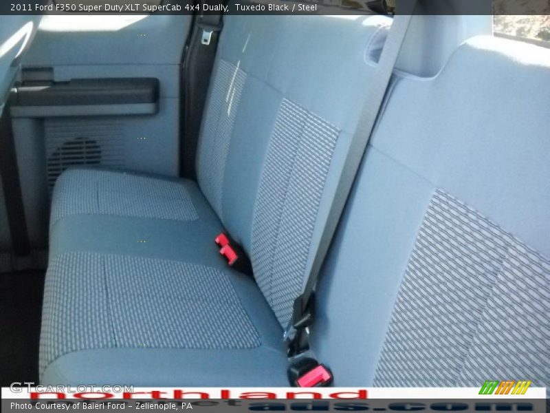 Tuxedo Black / Steel 2011 Ford F350 Super Duty XLT SuperCab 4x4 Dually