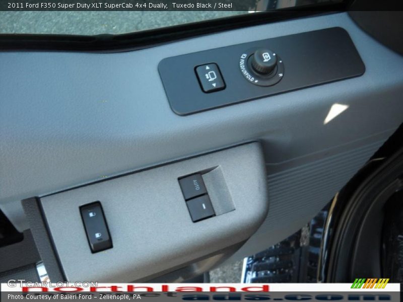 Tuxedo Black / Steel 2011 Ford F350 Super Duty XLT SuperCab 4x4 Dually