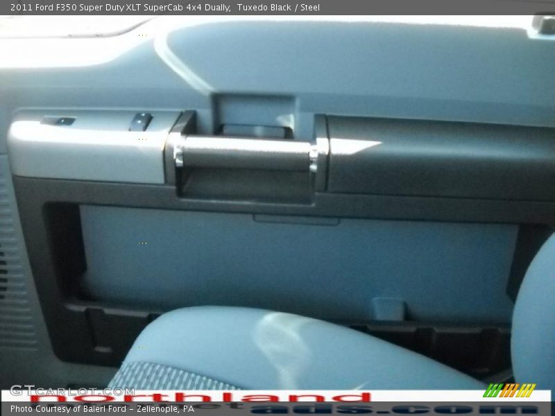 Tuxedo Black / Steel 2011 Ford F350 Super Duty XLT SuperCab 4x4 Dually
