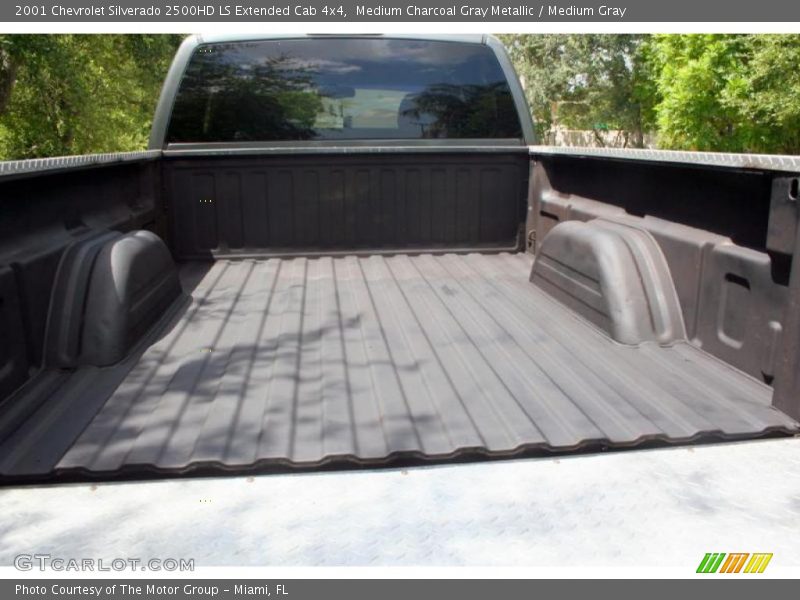 Medium Charcoal Gray Metallic / Medium Gray 2001 Chevrolet Silverado 2500HD LS Extended Cab 4x4