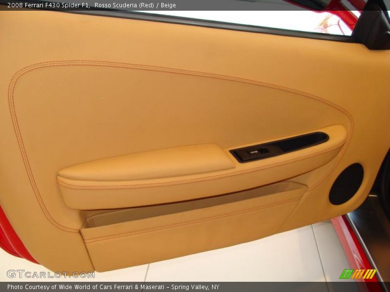 Rosso Scuderia (Red) / Beige 2008 Ferrari F430 Spider F1