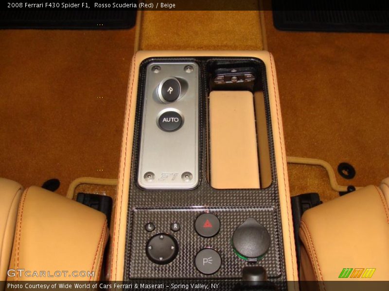 Rosso Scuderia (Red) / Beige 2008 Ferrari F430 Spider F1