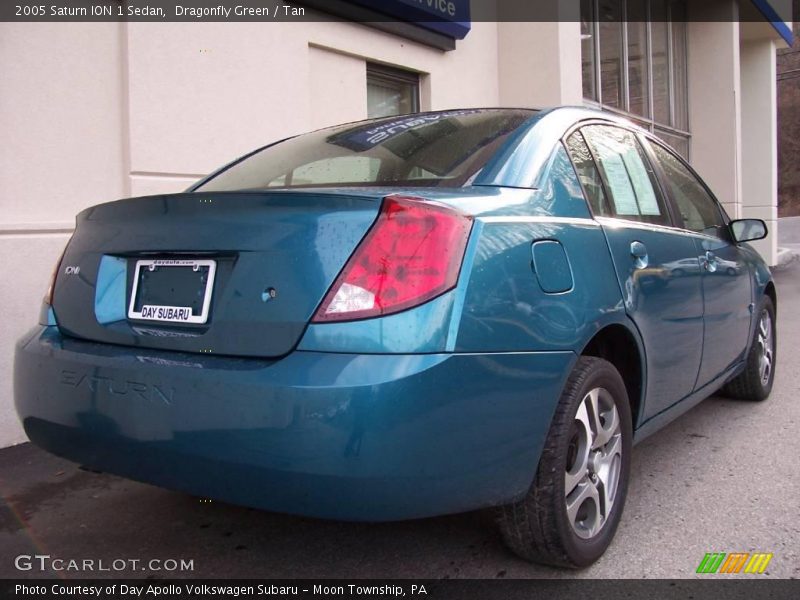 Dragonfly Green / Tan 2005 Saturn ION 1 Sedan