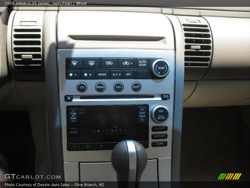 Ivory Pearl / Wheat 2005 Infiniti G 35 Sedan