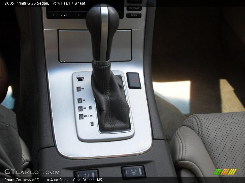 Ivory Pearl / Wheat 2005 Infiniti G 35 Sedan