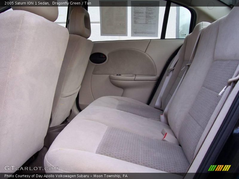 Dragonfly Green / Tan 2005 Saturn ION 1 Sedan