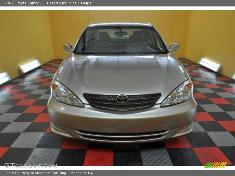 Desert Sand Mica / Taupe 2002 Toyota Camry LE
