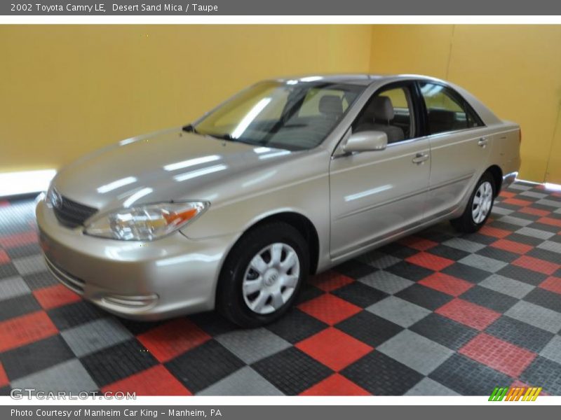 Desert Sand Mica / Taupe 2002 Toyota Camry LE