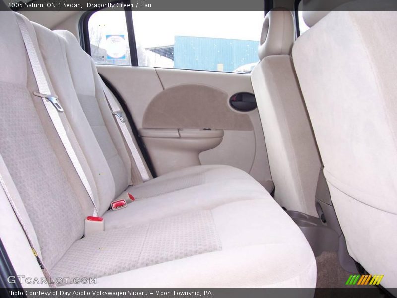 Dragonfly Green / Tan 2005 Saturn ION 1 Sedan