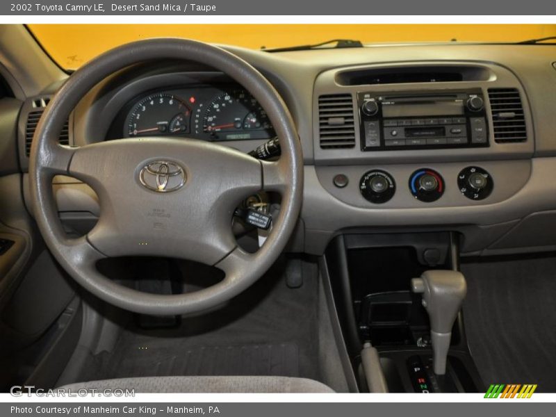 Desert Sand Mica / Taupe 2002 Toyota Camry LE