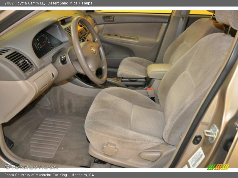 Desert Sand Mica / Taupe 2002 Toyota Camry LE