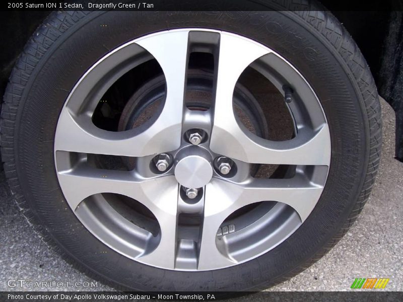 Dragonfly Green / Tan 2005 Saturn ION 1 Sedan