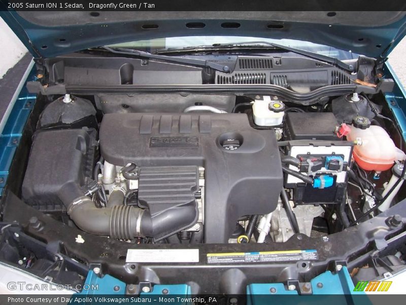 Dragonfly Green / Tan 2005 Saturn ION 1 Sedan