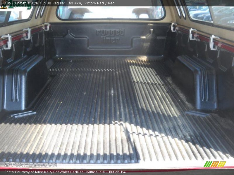 Victory Red / Red 1992 Chevrolet C/K K1500 Regular Cab 4x4