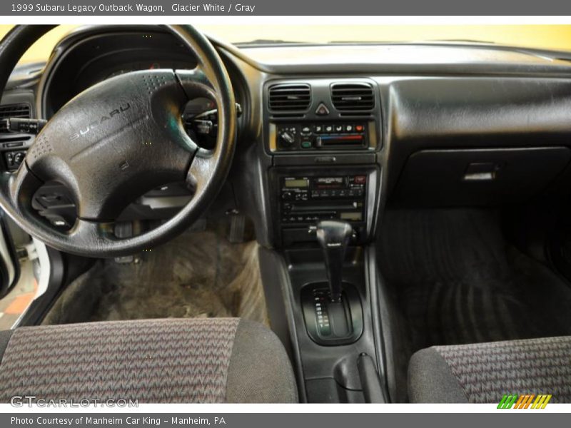 Glacier White / Gray 1999 Subaru Legacy Outback Wagon