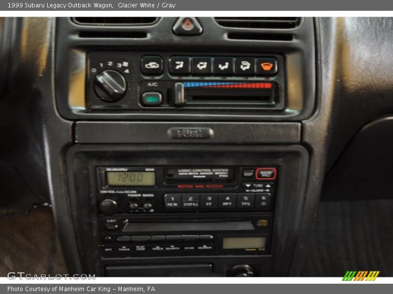 Glacier White / Gray 1999 Subaru Legacy Outback Wagon