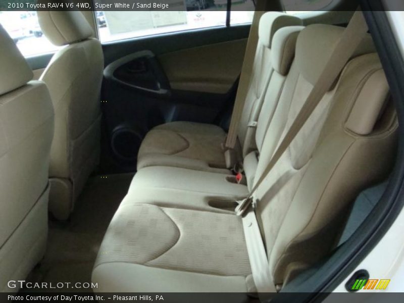 Super White / Sand Beige 2010 Toyota RAV4 V6 4WD