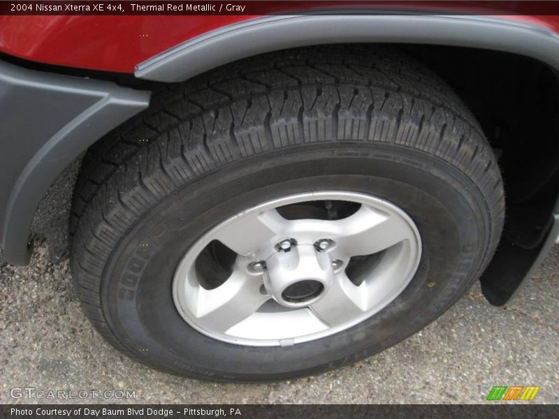 Thermal Red Metallic / Gray 2004 Nissan Xterra XE 4x4